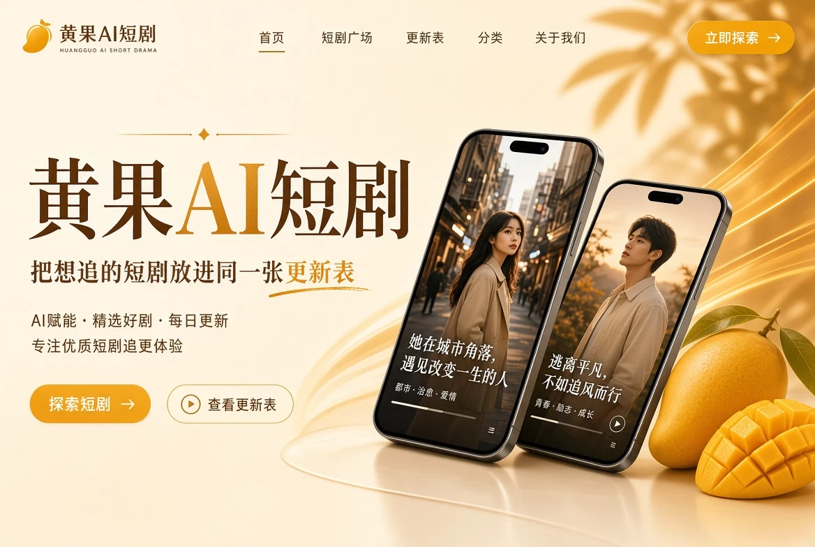 黄果AI短剧关于黄果AI短剧