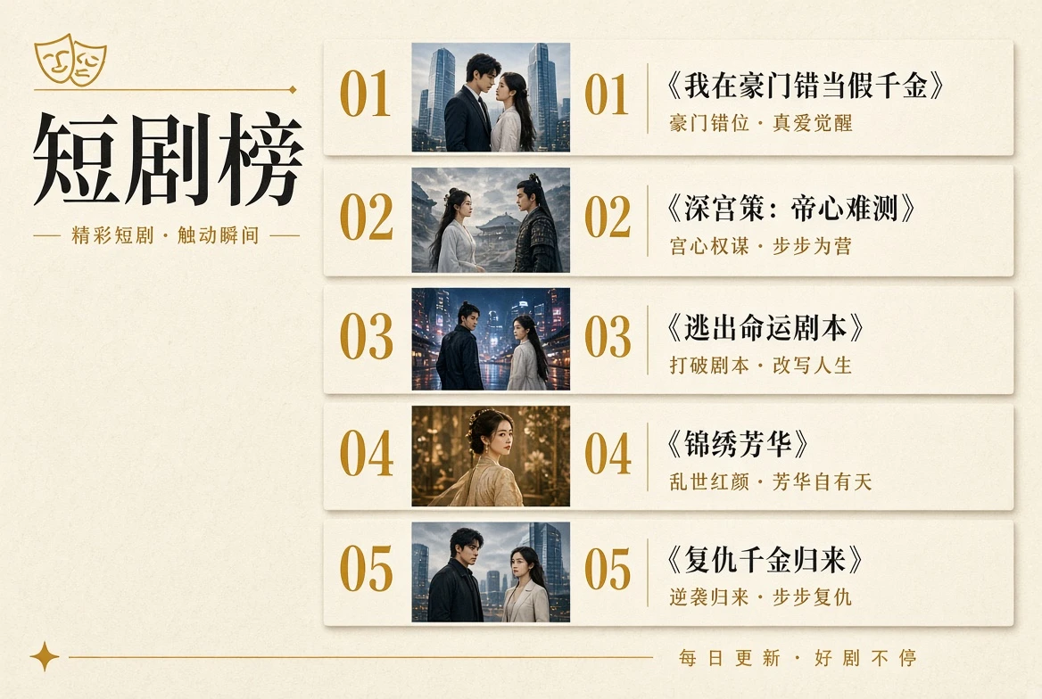 黄果短剧追踪内容